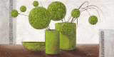 Karsten Kirchner - Brimming Green Balloons - Poster