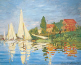 Regatas en Argenteuil Láminas por Claude Monet Regatas en Argenteuil Láminas por Claude Monet