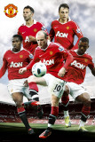 Manchester United - players Kunstdrucke
