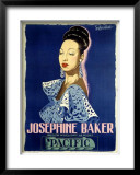 Josephine Baker Framed Giclee Print