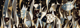 Poissons Noir et Gris Print by Martine Wentzeis Poissons Noir et Gris Print by Martine Wentzeis