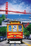 San Francisco - Cable Car Kunstdrucke