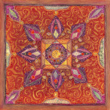 Carré Indien I Art by Valérie Maugeri