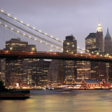 Nightmood of Downtown Manhattan Prints by Torsten Hoffmann