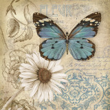 Butterfly Garden II Art by Conrad Knutsen