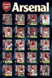 Arsenal - Squad Profiles Kunstdrucke