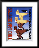Trio Lambertys Framed Giclee Print by H. Amoro