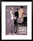 Kehl, PKZ Framed Giclee Print by Ludwig Hohlwein