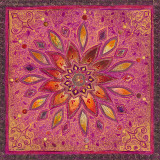 Carré Indien II Prints by Valérie Maugeri