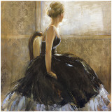 Girl in Dress Poster