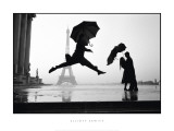 France, Paris, 1989, Eiffel Tower 100th Anniversary Posters par Elliott Erwitt