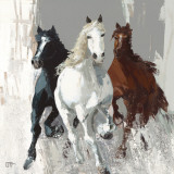 Les Chevaux I Láminas por Bernard Ott
