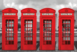 London - Phoneboxes Posters
