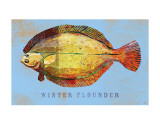 Winter Flounder Print by John Golden