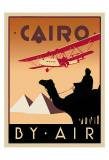 Cairo by Air Poster by Brian James