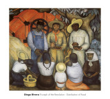 Triumph of the Revolution, Distribution of Food Sztuka autor Diego Rivera Triumph of the Revolution, Distribution of Food Sztuka autor Diego Rivera