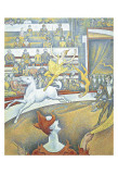 The Circus Affiche par Georges Seurat