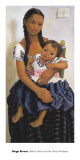 Delfina Flores and her Niece Modesta Reprodukcje autor Diego Rivera Delfina Flores and her Niece Modesta Reprodukcje autor Diego Rivera