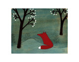 The Fox and the Marshmallows Posters par Kristiana Pärn