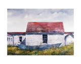 Blue Dory, Monhegan Prints by B. Hendershot