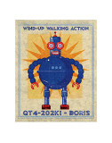 Boris Box Art Robot Art par John Golden
