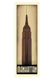 Manhattan Kunstdrucke von Steve Forney