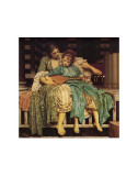 Music Lesson Prints by Frederick Leighton
