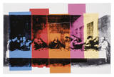 Fragment Ostatniej wieczerzy, ok. 1986 (Detail of the Last Supper, c.1986) Reprodukcje autor Andy Warhol