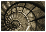Spiral Staircase in Arc de Triomphe Plakat af Christian Peacock Spiral Staircase in Arc de Triomphe Plakat af Christian Peacock