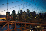 Manhattan Blue Affiches par Joseph Eta