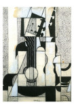 Still Life with Guitar Posters by Juan Gris