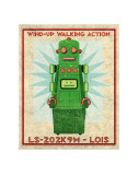 Lois Box Art Robot Plakater af John Golden Lois Box Art Robot Plakater af John Golden