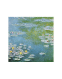 Nympheas at Giverny Affiche par Claude Monet