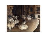 Dance Rehearsal, c.1874 Poster von Edgar Degas