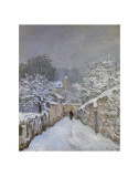 Snow at Louveciennes, France, c.1878 Poster par Alfred Sisley