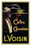 L. Voisin Cafes & Chocolats, 1935 Affiches par Noel Saunier