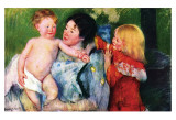 After the Bath Prints by Mary Cassatt