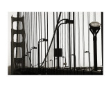 Golden Gate Bridge in Silhouette Prints by Christian Peacock