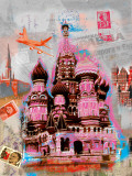 Moscow Vintage Prints by Robin Jules