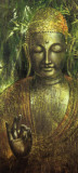 Buddha in Green l Poster von Wei Ying-wu