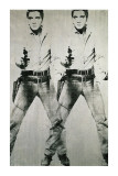 Double Elvis, c.1963 Plakat af Andy Warhol Double Elvis, c.1963 Plakat af Andy Warhol