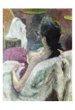 Resting Model Print by Henri de Toulouse-Lautrec