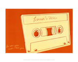 Lunastrella Mix Tape Affiches par John Golden