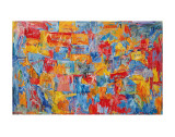 Map Kunst von Jasper Johns