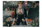 A Bar at the Folies-Bergere Posters by Édouard Manet A Bar at the Folies-Bergere Posters by Édouard Manet