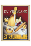 Du Vin Blanc Extraordinaire Art by Steve Forney