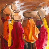 Saris Affiches par Cédric Cazal