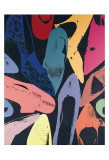 Diamond Dust Shoes, 1980 (Lilac, Blue, Green) Prints by Andy Warhol
