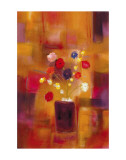 Welcoming Flowers II Prints by Nancy Ortenstone
