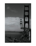 Sabri Irmak - Golden Gate Fog - Art Print Sabri Irmak - Golden Gate Fog - Art Print
